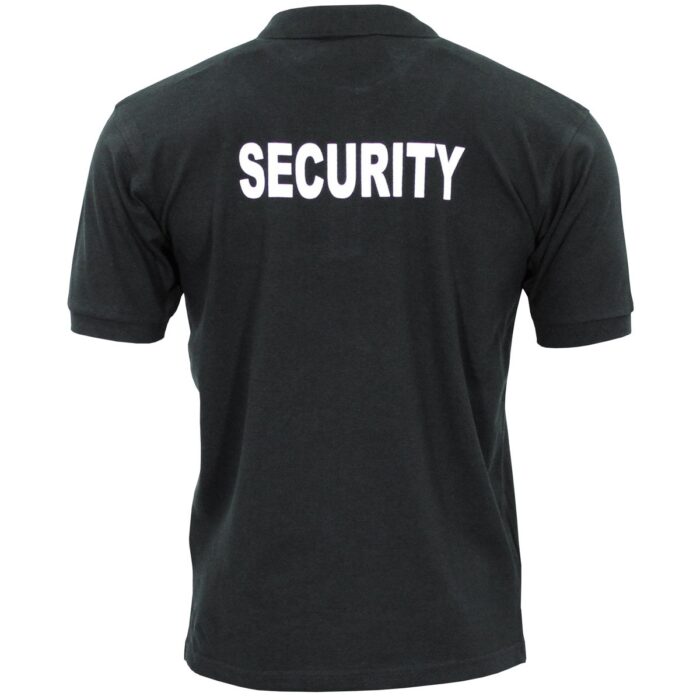 Polokošile "Security" black MFH - Image 2