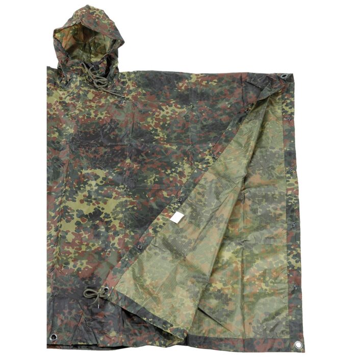 Pončo "rip stop" flecktarn MFH - Image 3